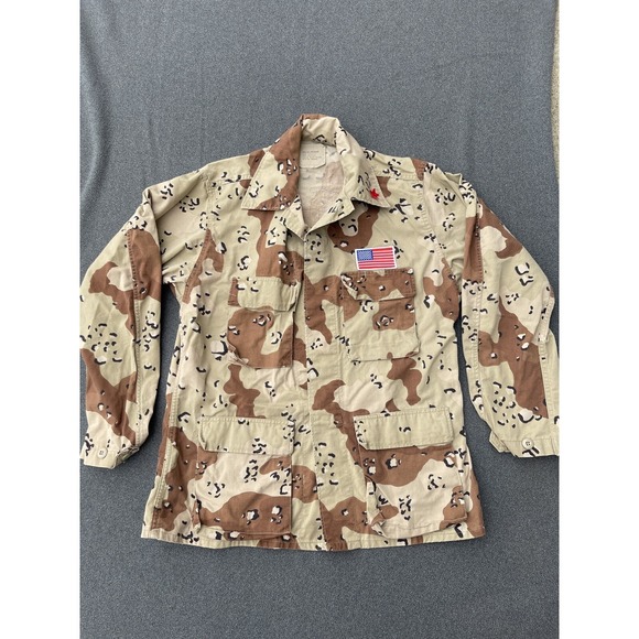 Propper Other - Military Shirt Medium Regular Chocolate Chip Camo With Large Patch On The Back